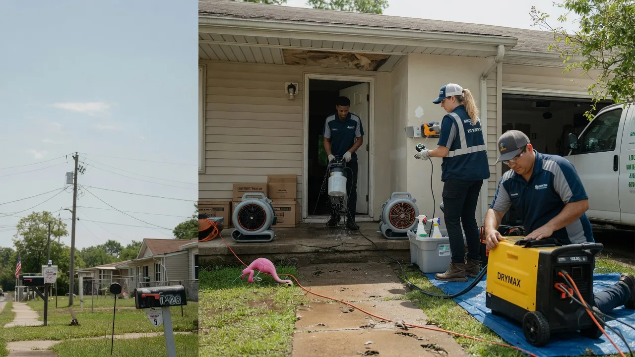Storm Damage Water Removal in Millington, TN near me